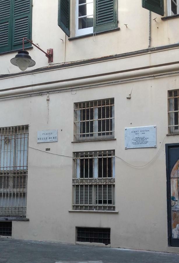 Apartament La Casa Di Einstein Genua Zewnętrze zdjęcie